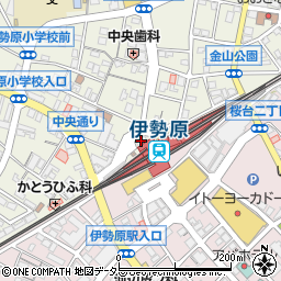セブンイレブン小田急伊勢原北口店周辺の地図