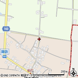 鳥取県米子市諏訪137-4周辺の地図