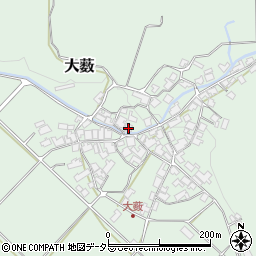 兵庫県養父市大薮709周辺の地図