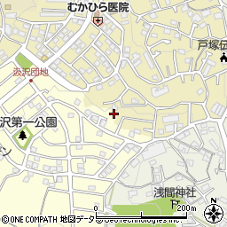 神奈川県横浜市戸塚区汲沢町1382周辺の地図