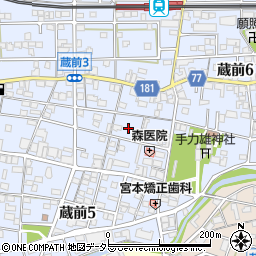 山崎音楽教室周辺の地図