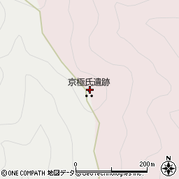 京極氏遺跡―京極氏城館跡・弥高寺跡周辺の地図