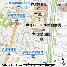 神奈川県横浜市戸塚区戸塚町167-12周辺の地図