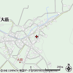 兵庫県養父市大薮385周辺の地図