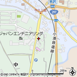 千葉県市原市中225周辺の地図