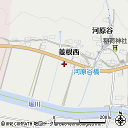 島根県出雲市大社町菱根1080-1周辺の地図