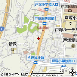 神奈川県横浜市戸塚区戸塚町4168周辺の地図