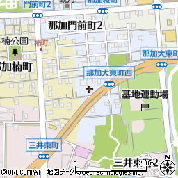 岐阜県各務原市那加大東町43周辺の地図