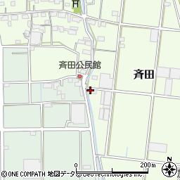 岐阜県安八郡神戸町斉田499周辺の地図