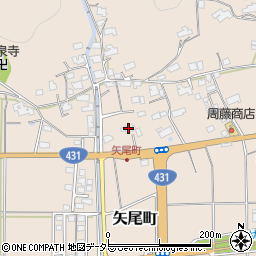 島根県出雲市矢尾町610周辺の地図