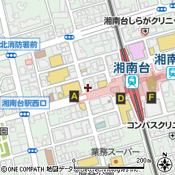 朝日生命保険相互会社　湘南台営業所周辺の地図