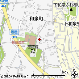 神奈川県横浜市泉区和泉町745周辺の地図