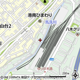神奈川県横浜市港南区野庭町714周辺の地図
