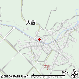 兵庫県養父市大薮723周辺の地図