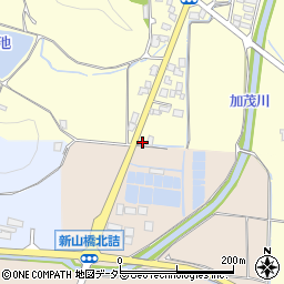 鳥取県米子市奈喜良517-1周辺の地図
