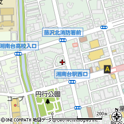 ＳＥＡ湘南台ビル周辺の地図