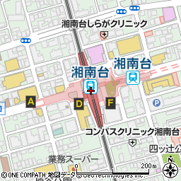 ファミリーマート相鉄湘南台駅店周辺の地図