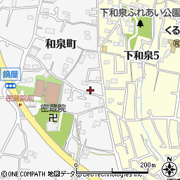 神奈川県横浜市泉区和泉町747周辺の地図