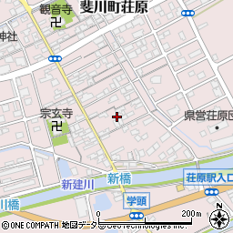 島根県出雲市斐川町荘原987-1周辺の地図