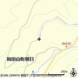 兵庫県朝来市和田山町朝日313周辺の地図