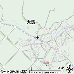 兵庫県養父市大薮726周辺の地図