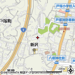 神奈川県横浜市戸塚区戸塚町3630-25周辺の地図