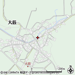 兵庫県養父市大薮398周辺の地図