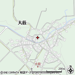 兵庫県養父市大薮711周辺の地図