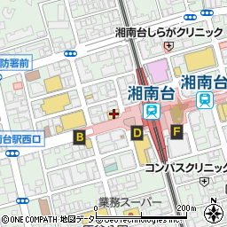 ローソン湘南台駅前店周辺の地図