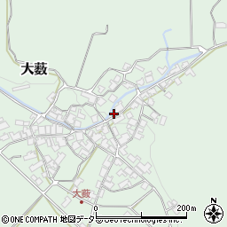 兵庫県養父市大薮400周辺の地図