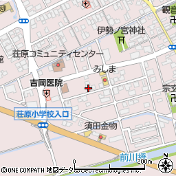 島根県出雲市斐川町荘原3848-1周辺の地図