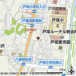 神奈川県横浜市戸塚区戸塚町3941-5周辺の地図