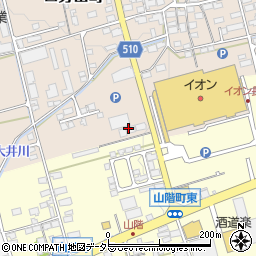 滋賀県長浜市口分田町460周辺の地図