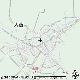 兵庫県養父市大薮702周辺の地図