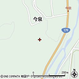 鳥取県東伯郡三朝町今泉200周辺の地図