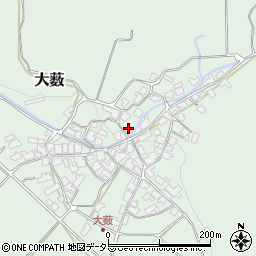 兵庫県養父市大薮700周辺の地図