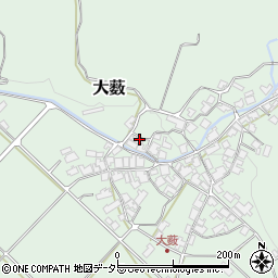 兵庫県養父市大薮724周辺の地図