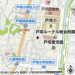 テルウェル東日本 戸塚介護センタ周辺の地図