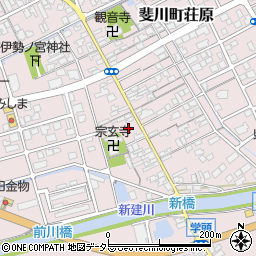 島根県出雲市斐川町荘原875周辺の地図