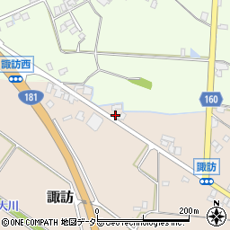 鳥取県米子市諏訪298-2周辺の地図