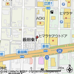 ロイヤルウッド株式会社　岐阜県庁前第２展示場周辺の地図
