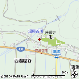 島根県出雲市大社町遙堪西湯屋谷1294周辺の地図