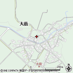 兵庫県養父市大薮719周辺の地図