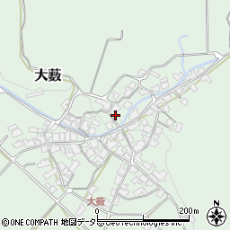 兵庫県養父市大薮699周辺の地図