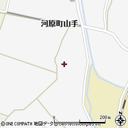 鳥取県鳥取市河原町山手418周辺の地図
