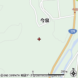 鳥取県東伯郡三朝町今泉189周辺の地図