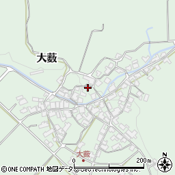 兵庫県養父市大薮705周辺の地図