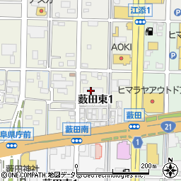 岐糧産業株式会社周辺の地図