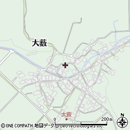 兵庫県養父市大薮712周辺の地図