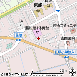 島根県出雲市斐川町荘原2879周辺の地図